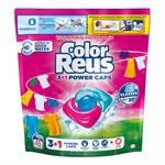 Afbeelding van Color Reus 3+1 Power Caps wasmiddel capsules | 45 wasbeurten | WI732NA3342