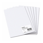 Afbeelding van Aurora accountantspapier | A4 | geruit 5 mm | 80 grams | wit | 480 vel | AURMINA4Q5