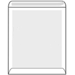 Envelop met bordrug