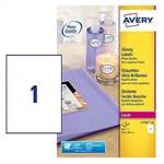 Glossy etiketten