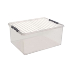 Transparante opbergdozen 40-120 liter