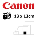 13 x 13 cm Canon