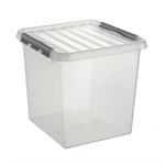 Transparante opbergdozen 20-40 liter