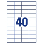 40 per vel (48,5 mm x 25,4 mm)