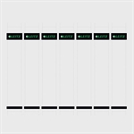 Rugetiket printbaar 39 mm x 285 mm