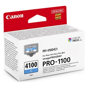 Canon PFI-4100C inktcartridge cyaan (origineel)