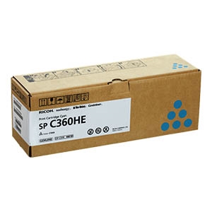 Ricoh 408185 toner cartridge cyaan hoge capaciteit (origineel)