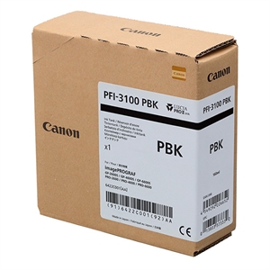 Canon PFI-3100PBK inktcartridge foto zwart (origineel)