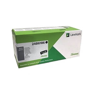 Lexmark 24B6186 toner cartridge zwart (origineel)
