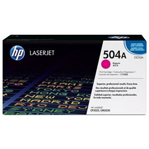 HP CE253A nr. 504A toner cartridge magenta (origineel)
