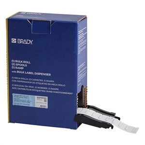Brady BM-125-1-312 tape krimpkous wit | 3,18 mm x 25,40 mm (origineel)