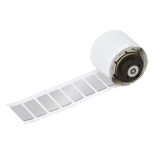 Brady M71EP-8-7593-SL gelamineerde polyester labels zilver | 48,00 mm x 19,00 mm (origineel)