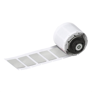 Brady M6-04-7593-SL gelamineerde polyester labels zilver | 27 mm x 18 mm (origineel)