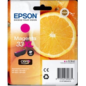 Epson T3363 nr. 33XL inktcartridge magenta hoge capaciteit (origineel)