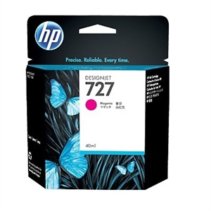 HP B3P14A nr. 727 inktcartridge magenta (origineel)