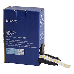 Brady BM-125-1-312-YL tape krimpkous geel | 3,18 mm x 25,40 mm (origineel)