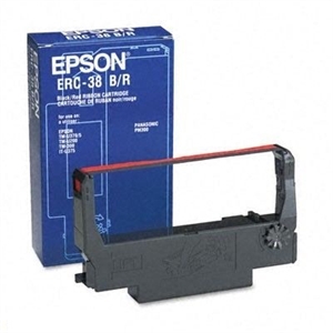 Epson ERC-38 B/R inktlint zwart / rood (origineel)