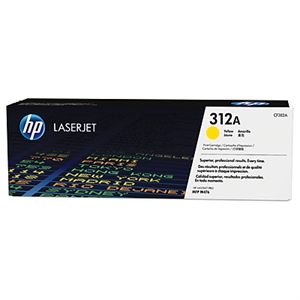 HP CF382A nr. 312A toner cartridge geel (origineel)