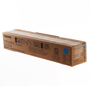 Toshiba T-FC210EC toner cartridge cyaan (origineel)