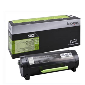 Lexmark 50F2000 nr. 502 toner cartridge zwart (origineel)