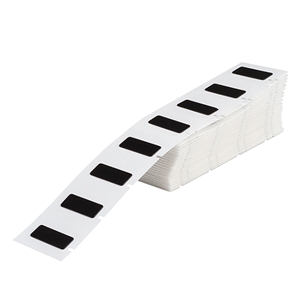 Brady M71EP-6-7593-BK gelamineerde polyester labels zwart | 45,00 mm x 15,00 mm (origineel)