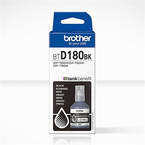 Brother BTD180BK inktfles zwart (origineel)