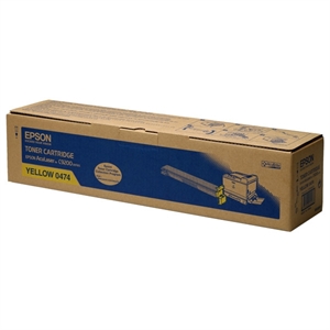 Epson S050474 toner cartridge geel (origineel)