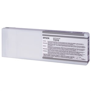 Epson T5918 inktcartridge mat zwart (origineel)